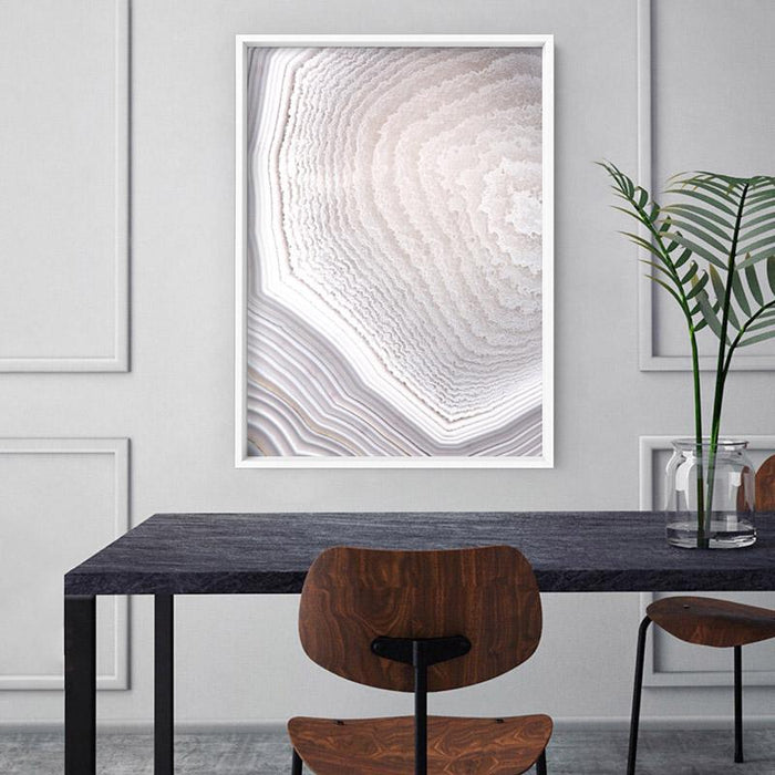 Agate Geode Neutrals I - Art Print - Ozark Home