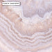 Agate Gem in Blush I - Art Print - Ozark Home