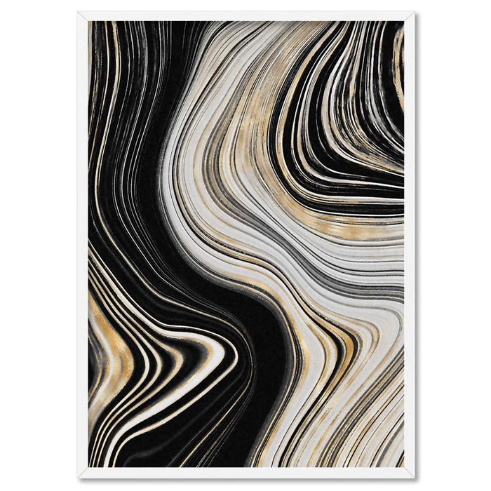 Agate Slice Luxury II - Art Print, Wall Art, Ozark Home 