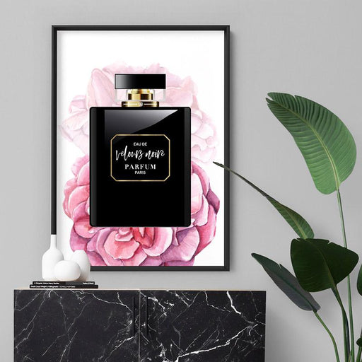 Perfume Bottle Floral II - Art Print - Ozark Home