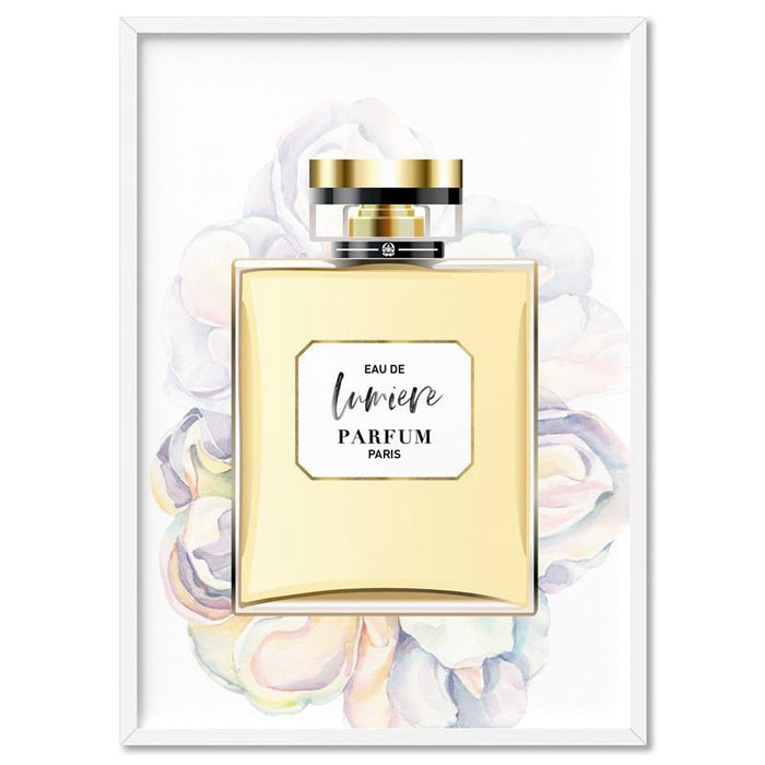 Perfume Bottle Floral I - Art Print - Ozark Home