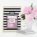 Perfume Bottle Stripes & Pink - Art Print - Ozark Home