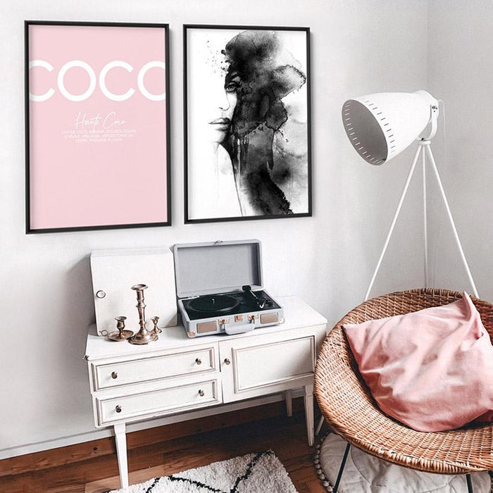 Haute Coco Blush - Art Print - Ozark Home