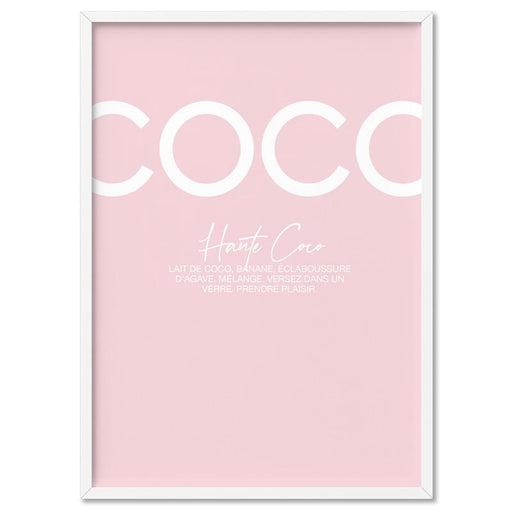 Haute Coco Blush - Art Print - Ozark Home