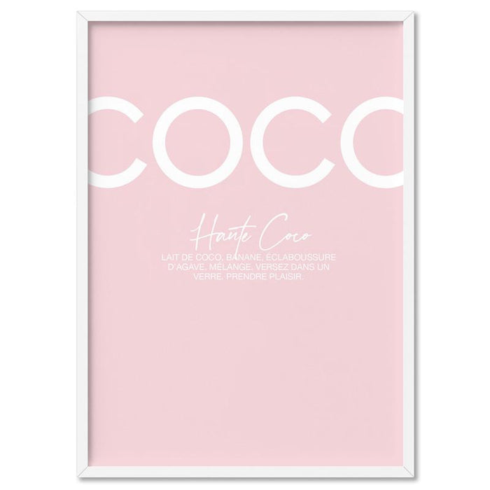 Haute Coco Blush - Art Print - Ozark Home