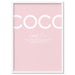 Haute Coco Blush - Art Print - Ozark Home