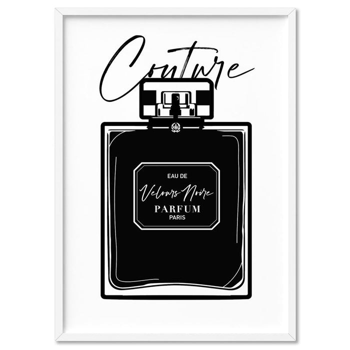 Coco Chanel Perfume Bottle Print - Products, bookmarks, design