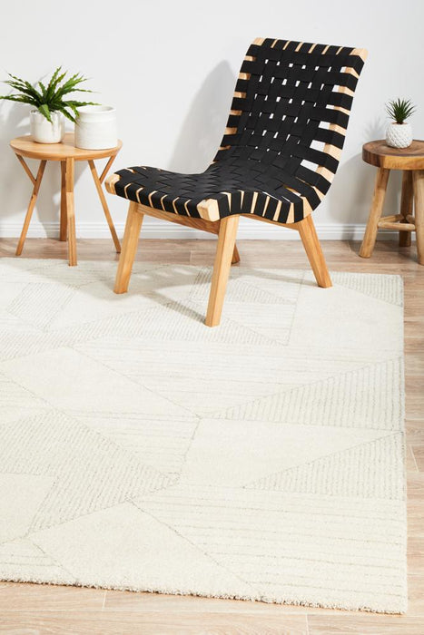 Andenne Natural Contemporary Geometric Rug, Rugs, Ozark Home 