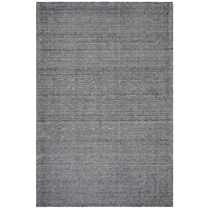 Amreli Black Handloom Raylon & Cotton Rug, Rugs, Ozark Home 