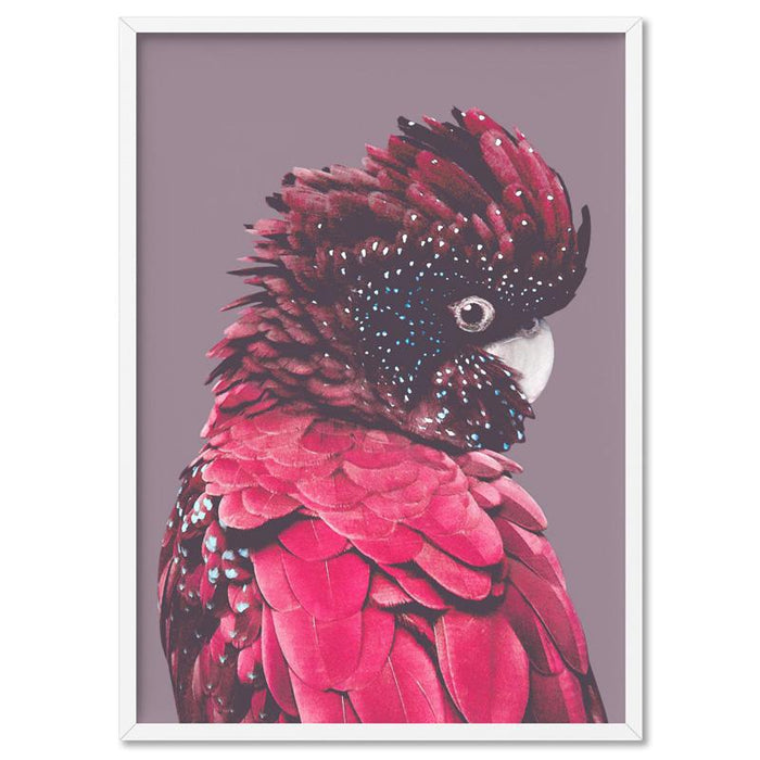 Red Cockatoo - Art Print - Ozark Home