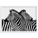 Zebra Embrace - Art Print - Ozark Home