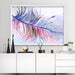 Ethereal Feather Rainbow Pastels - Art Print - Ozark Home