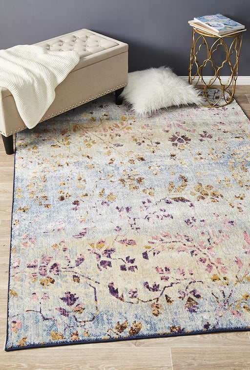 Alexandria Pastel Floral Contemporary Rug, Rugs, Ozark Home 