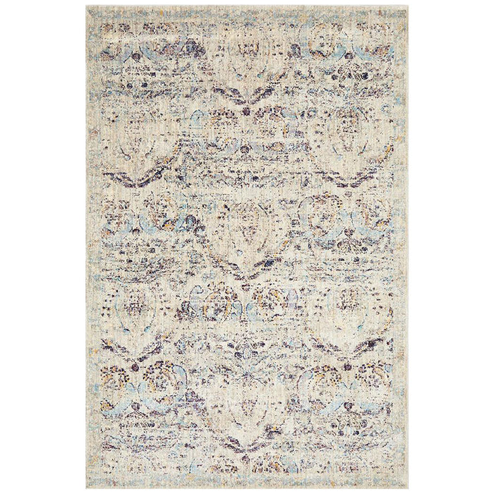 Alexandria Silver Transitional Distressed Rug, Rugs, Ozark Home 