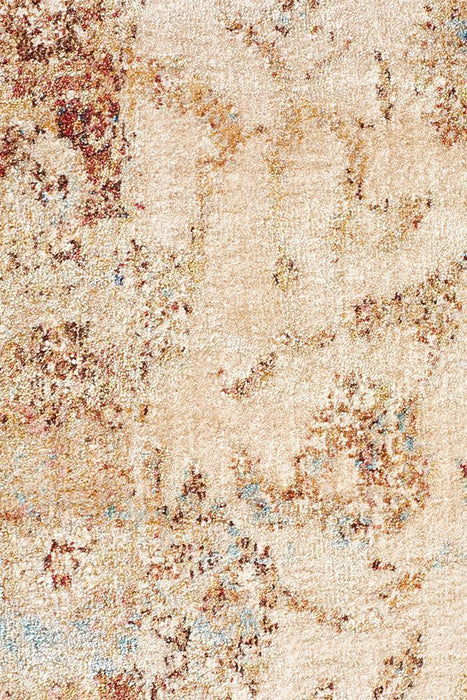 Alexandria Ivory Floral Medallion Contemporary Rug, Rugs, Ozark Home 