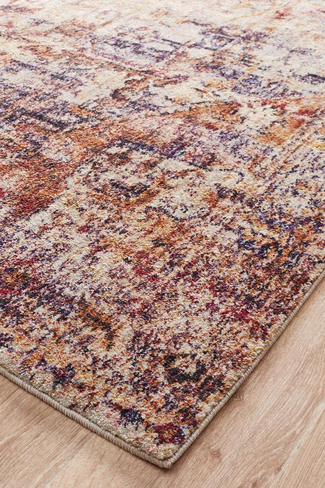 Alexandria Multicoloured Transitional Contemporary Rug, Rugs, Ozark Home 