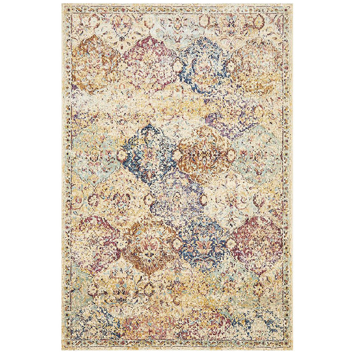 Alexandria Ivory Bohemian Contemporary Rug, Rugs, Ozark Home 