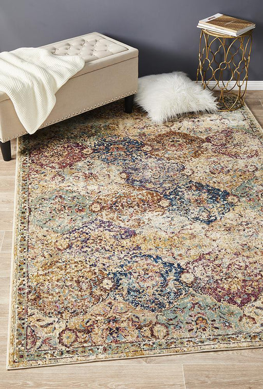 Alexandria Ivory Bohemian Contemporary Rug, Rugs, Ozark Home 