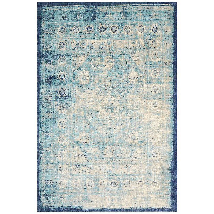 Alexandria Blue Ocean Transitional Contemporary Rug, Rugs, Ozark Home 