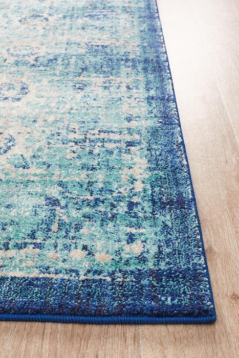 Alexandria Blue Ocean Transitional Contemporary Rug, Rugs, Ozark Home 