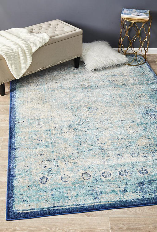 Alexandria Blue Ocean Transitional Contemporary Rug, Rugs, Ozark Home 