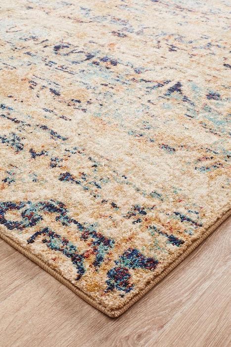 Alexandria Multicoloured Floral Transitional Contemporary Rug, Rugs, Ozark Home 