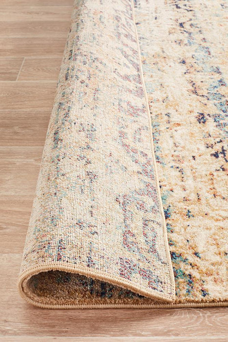 Alexandria Multicoloured Floral Transitional Contemporary Rug, Rugs, Ozark Home 