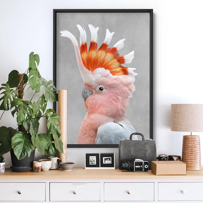 Pink Cockatoo - Art Print, Wall Art, Ozark Home 