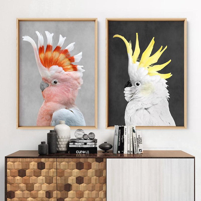 Pink Cockatoo - Art Print, Wall Art, Ozark Home 