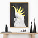 White Sulphur Crested Cockatoo II - Art Print, Wall Art, Ozark Home 