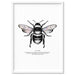 Honey Bee with Holo Wings - Art Print, Wall Art, Ozark Home 