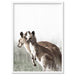 Kangaroo Mother and Baby Joey - Art Print, Wall Art, Ozark Home 