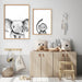 Monkey Baby Peek a Boo Animal - Art Print, Wall Art, Ozark Home 