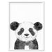 Panda Baby Peek a Boo Animal - Art Print, Wall Art, Ozark Home 