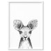 Kangaroo Joey Baby Peek a Boo Animal - Art Print, Wall Art, Ozark Home 