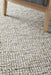 Amroha Grey Handloom Woollen Jute Runner Rug, Rugs, Ozark Home 