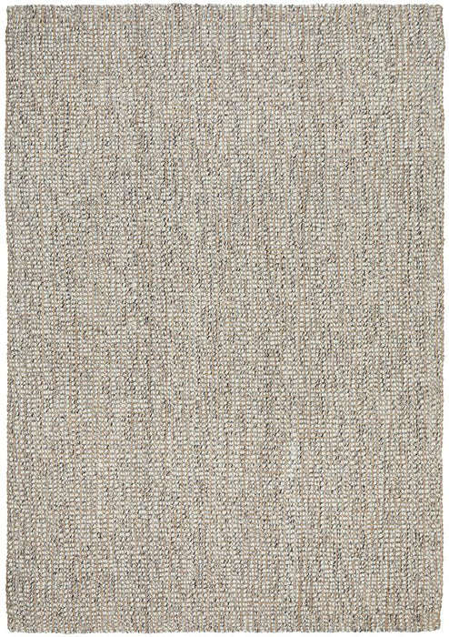 Amroha Grey Handloom Woollen Jute Rug, Rugs, Ozark Home 