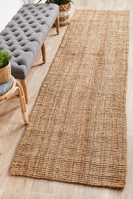 Adoni Natural Barker Flatweave Jute Runner Rug, Rugs, Ozark Home 