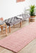 Adoni Pink Barker Flatweave Jute Runner Rug, Rugs, Ozark Home 