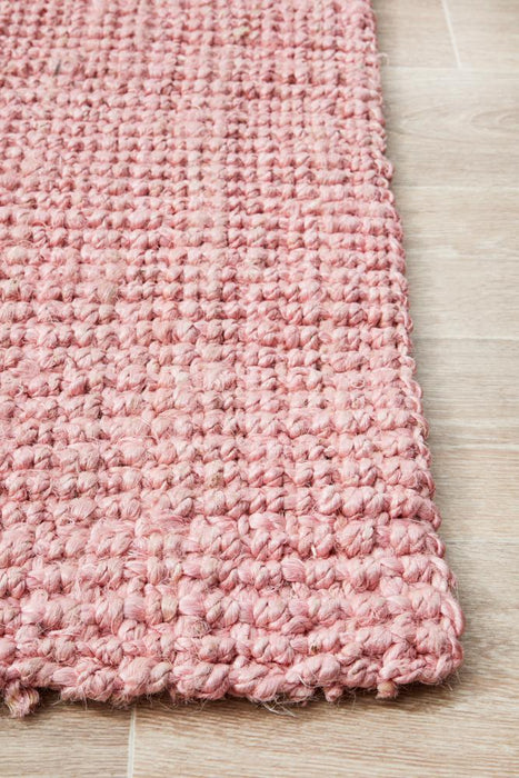 Adoni Pink Barker Flatweave Jute Rug, Rugs, Ozark Home 