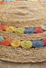 Adoni Muticoloured Round Fruit Salad Rug, Rugs, Ozark Home 