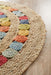 Adoni Muticoloured Round Fruit Salad Rug, Rugs, Ozark Home 