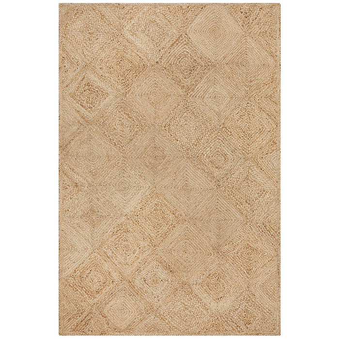 Adoni Natural Hatch Flatweave Jute Rug, Rugs, Ozark Home 