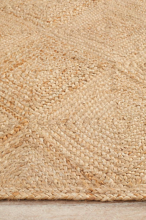 Adoni Natural Hatch Flatweave Jute Rug, Rugs, Ozark Home 