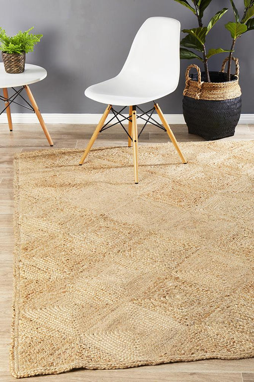 Adoni Natural Hatch Flatweave Jute Rug, Rugs, Ozark Home 