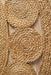 Adoni Natural Round Pilu Floral Jute Rug, Rugs, Ozark Home 