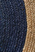 Adoni Navy Round Polo Jute Rug, Rugs, Ozark Home 