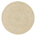 Adoni Bleached Shiva Round Jute Rug, Rugs, Ozark Home 