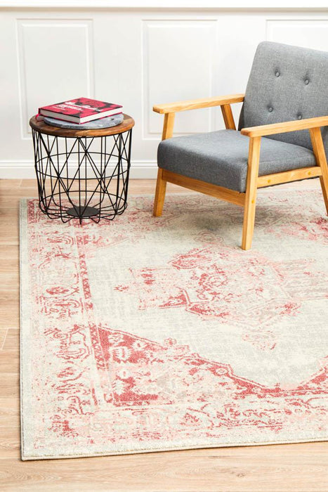 Aydin Rose Transitional Medallion Contemporary Rug, Rugs, Ozark Home 