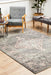 Aydin Grey Transitional Medallion Contemporary Rug, Rugs, Ozark Home 